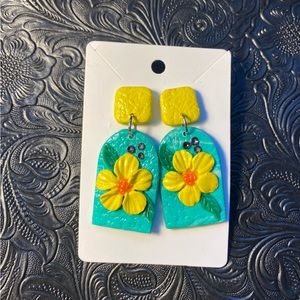 Clay earrings